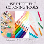 🎨✍️Adult Coloring Stress Relief Books(✨Hardcover)